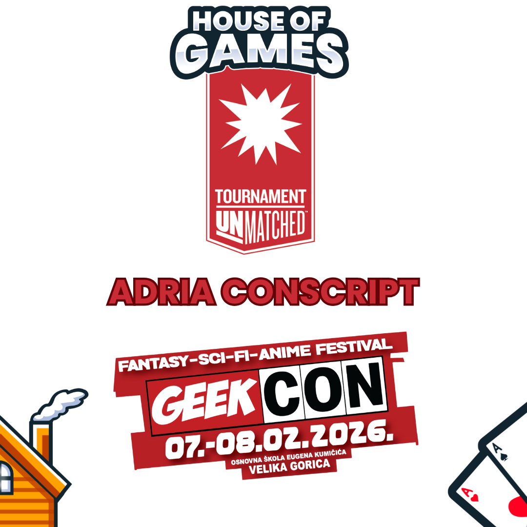 Unmatched turnir na Geek Conu @ Velika Gorica