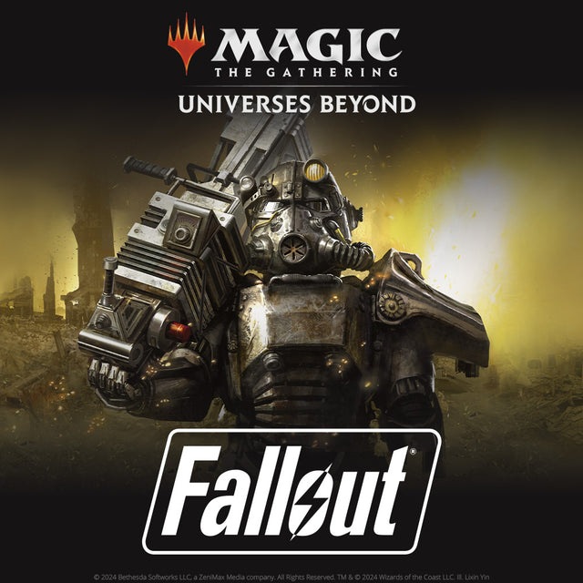 Magic: The Gathering Universes Beyond Fallout key art