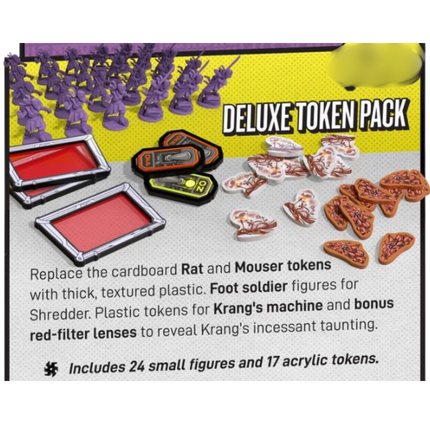 Unmatched Adventures TMNT - Deluxe Token Pack