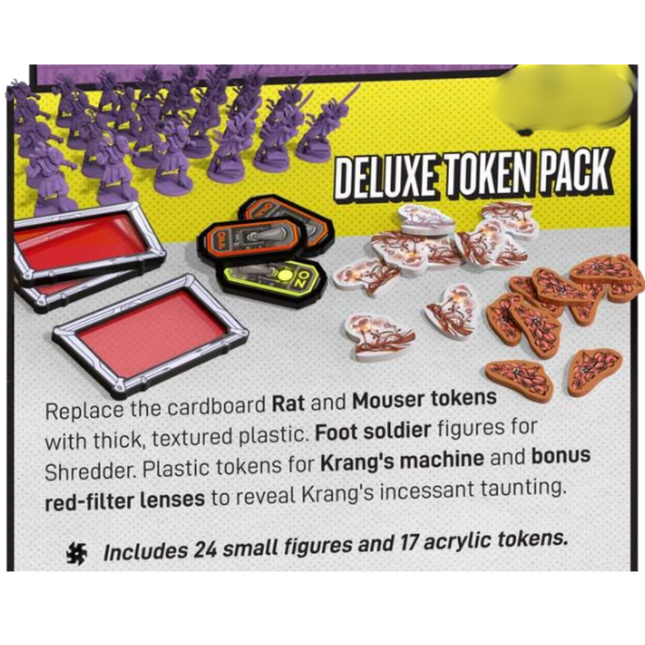 Unmatched Adventures TMNT - Deluxe Token Pack