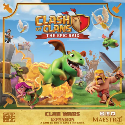 Clash of Clans The Epic Raid Clan Wars