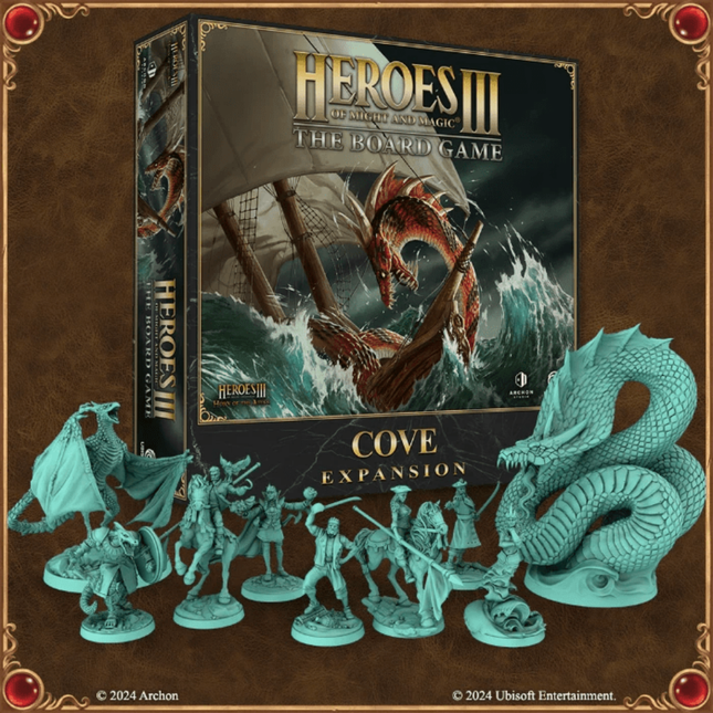Heroes of Might and Magic III: The Board Game - Cove expansion