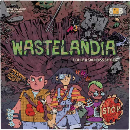 Wastelandia: A Co-op & Solo Boss Battler