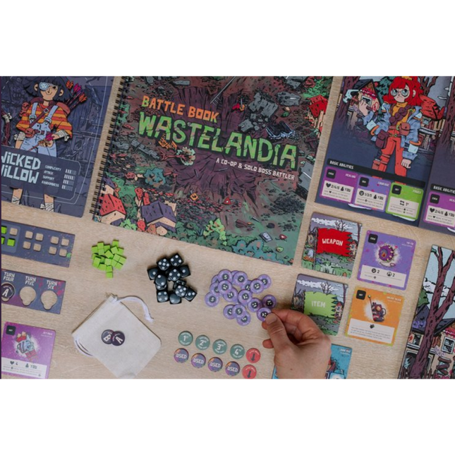 Wastelandia: A Co-op & Solo Boss Battler