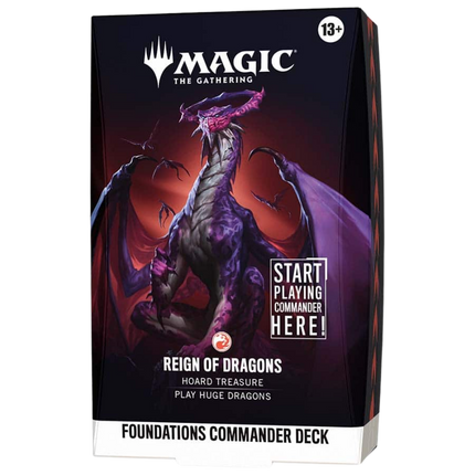 MTG Foundations Commander špil - Vladavina zmajeva