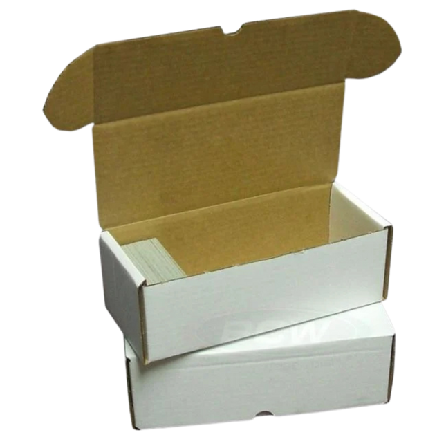 Cardboard storage box for 500 cards