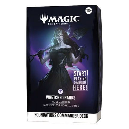 MTG Foundations Commander Deck - Wretched Ranks