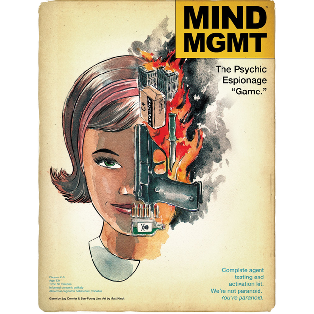 MIND MGMT The Psychic Espionage Game