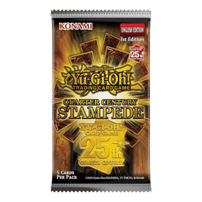 Yu-Gi-Oh! Quarter Century Stampede Booster EN