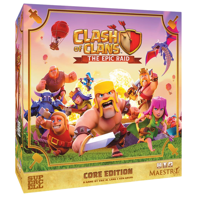Clash of Clans The Epic Raid Core Edition