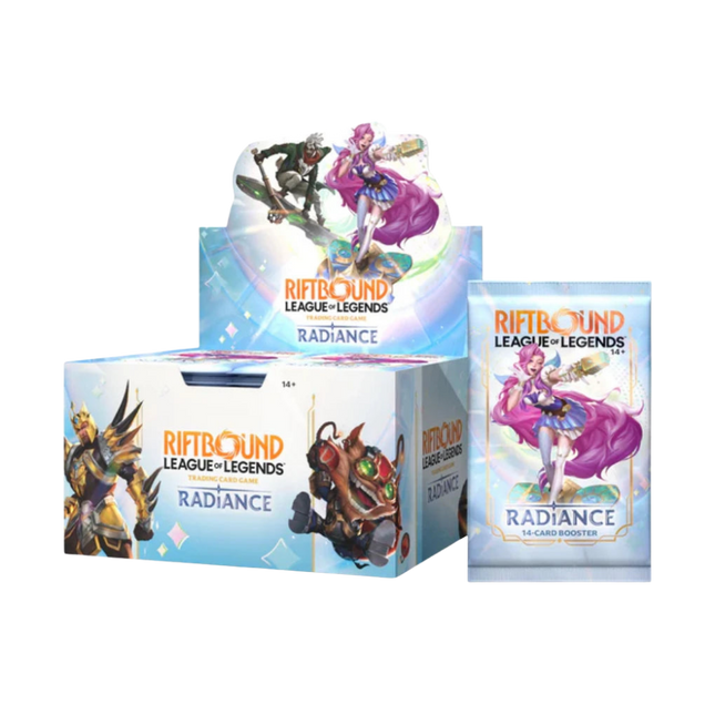 Riftbound Radiance Booster Display (24 Boosters)