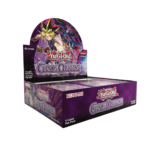Yu-Gi-Oh! Chaos Origins Booster Display, 24 boosters EN
