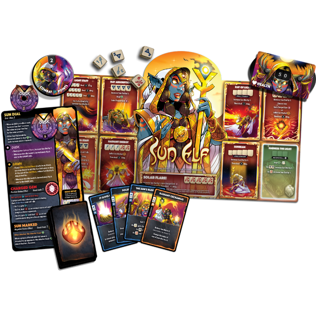 Dice Throne Hero Pack Sun Elf