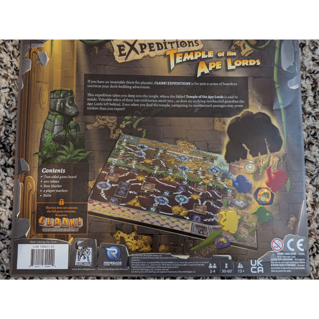 Clank! Expeditions Temple of the Ape Lords