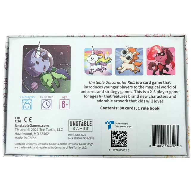 Unstable Unicorns Kids Edition