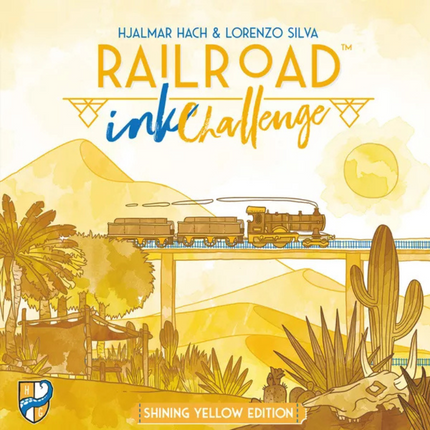 Railroad Ink Shining Yellow - House of Games -1 