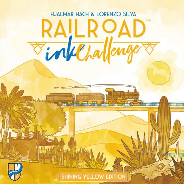 Railroad Ink Shining Yellow - House of Games -1 