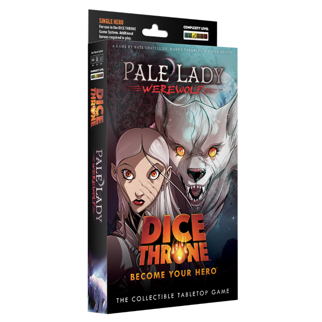 Dice Throne Hero Pack Pale Lady