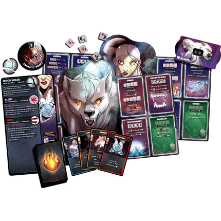 Dice Throne Heldenpaket Blasse Lady