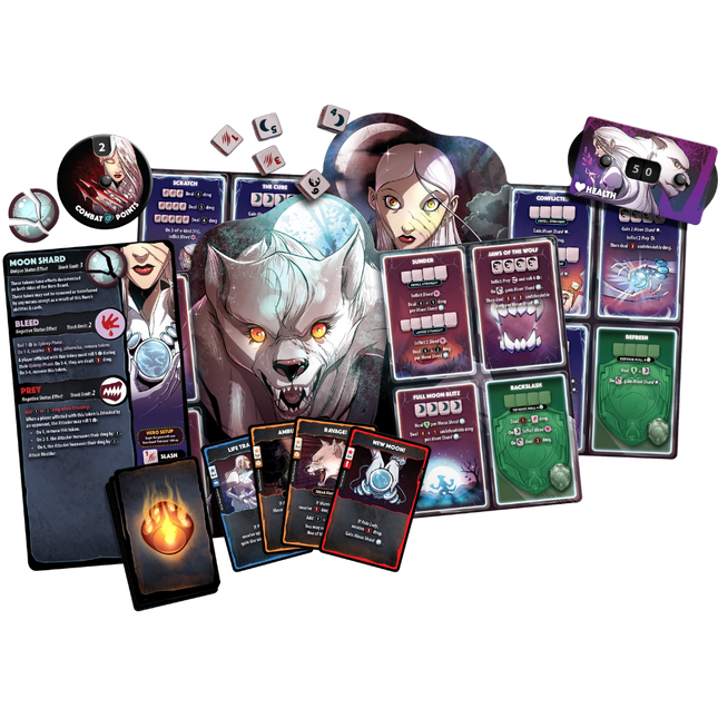 Dice Throne Hero Pack Pale Lady