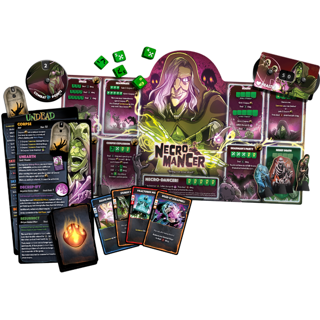 Dice Throne Hero Pack Necromancer