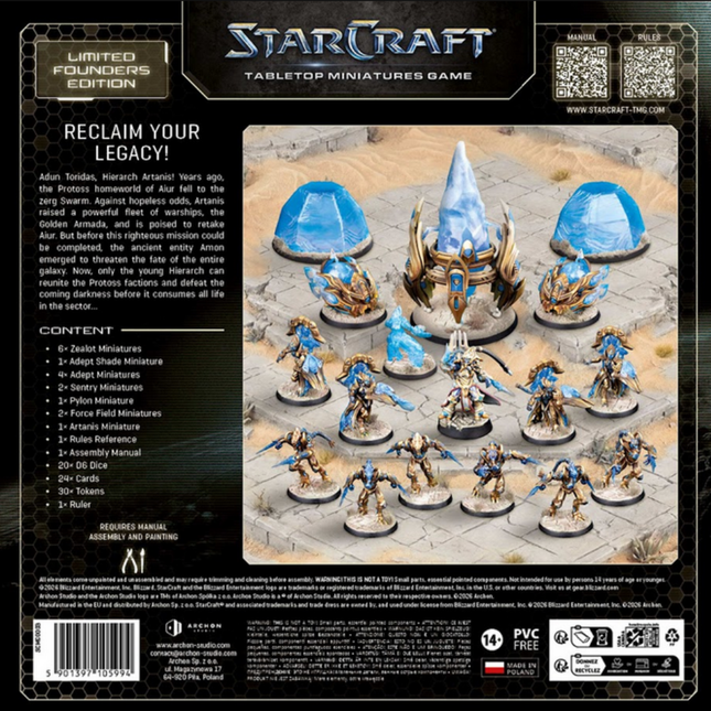 Starcraft Protoss Starter Set Founders Edition