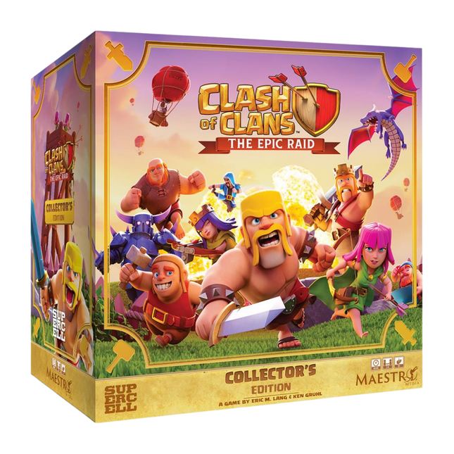 Clash of Clans The Epic Raid Collector's Edition