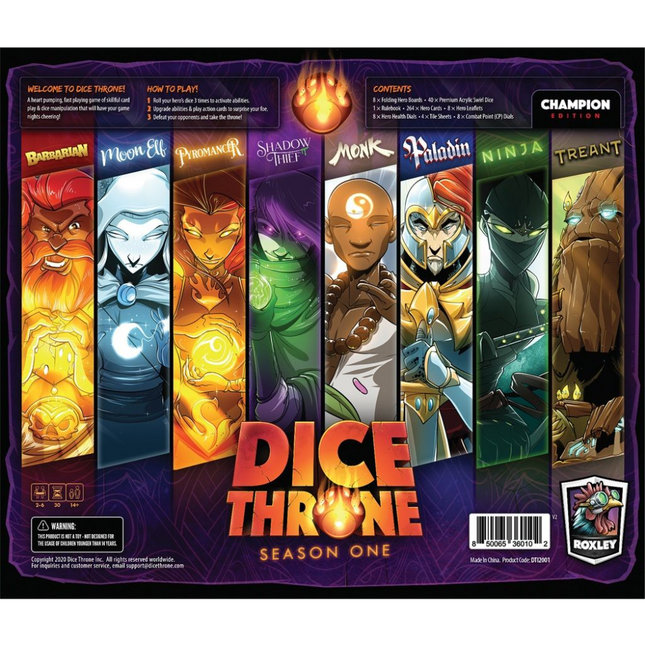 Dice Throne Season 1 Battle Chest