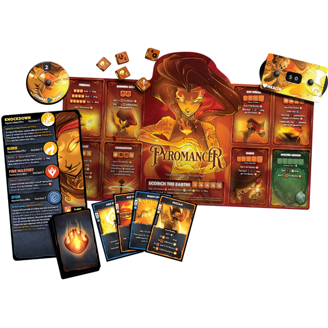 Dice Throne Hero Pack Pyromancer