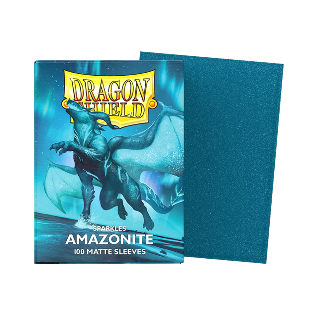 Dragon Shield: Standard Sleeves [Matte] (100 Sleeves) - Amazonite product photo