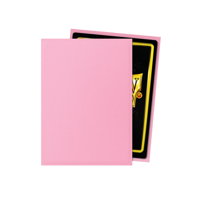 Dragon Shield: Standard Sleeves [Matte] (100 Sleeves) - Pink product photo 2