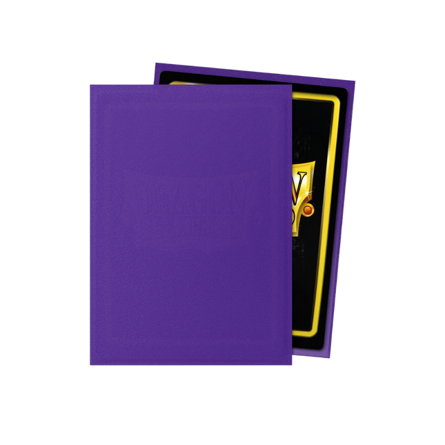 Dragon Shield: Standard Sleeves [Matte] (100 Sleeves) - Purple product photo 2