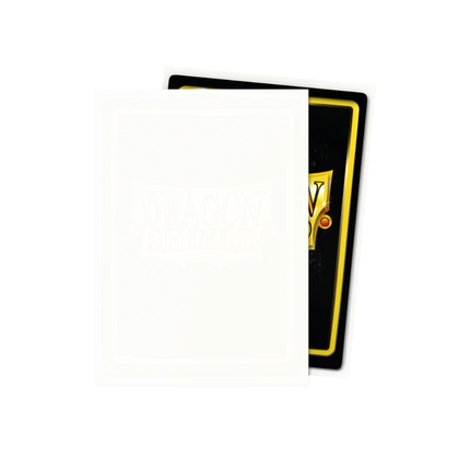 Dragon Shield: Standard Sleeves [Matte] (100 Sleeves) - White