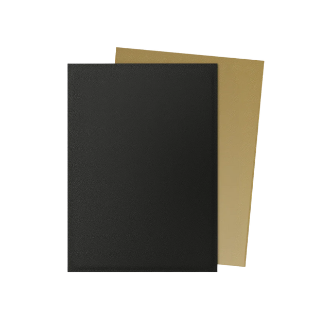 Dragon Shield: Standard Sleeves [Matte Dual] (100 Sleeves) - Black & Gold product photo 2