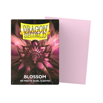 Dragon Shield: Standard Sleeves [Matte Dual] (100 Sleeves) - Blossom