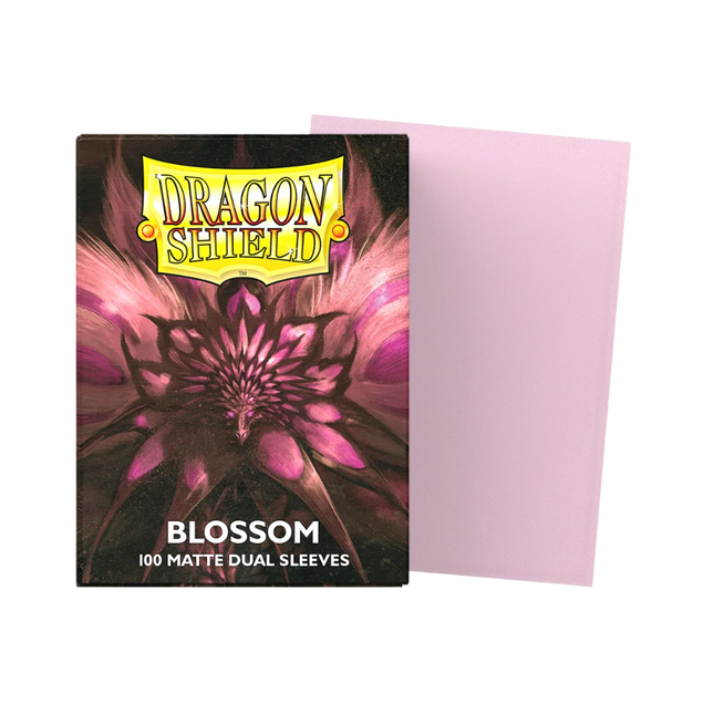 Dragon Shield: Standard Sleeves [Matte Dual] (100 Sleeves) - Blossom product photo