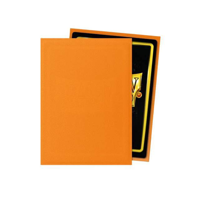 Dragon Shield: Standard Sleeves [Matte] (100 Sleeves) - Orange product photo 2