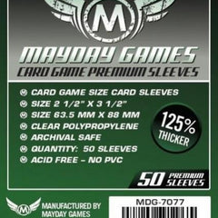 Mayday Games -  Board Game Sleeves  63.5x88mm - House of Games -1 
