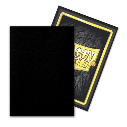 Dragon Shield 100 Outer Sleeves - Matte Black - House of Games -2 