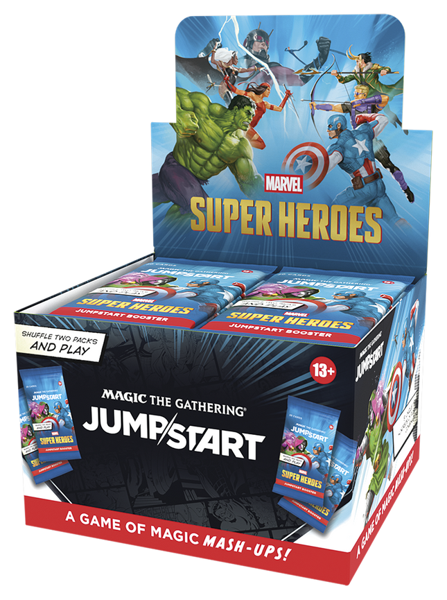Magic: The Gathering | Marvel Super Heroes Jumpstart Booster Box