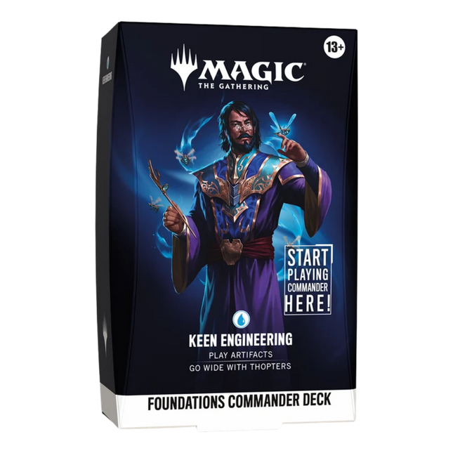 MTG Foundations Commander Deck - Keen Engineering