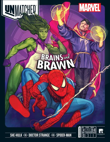 Unmatched Marvel Brains and Brawn - House of Games -1 