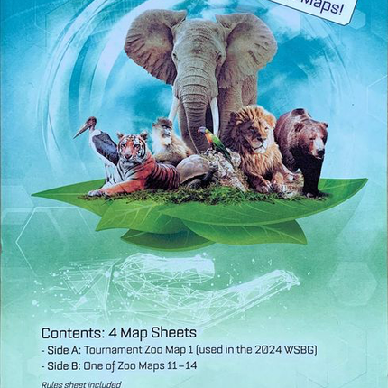 Ark Nova: Zoo Map Pack 2 - House of Games -1 
