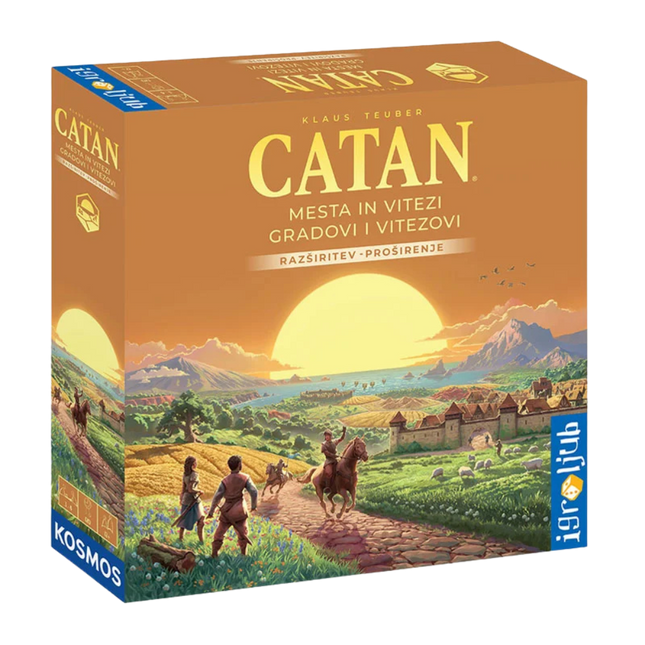Catan 2025 - Gradovi i vitezovi (HR) - House of Games -1 