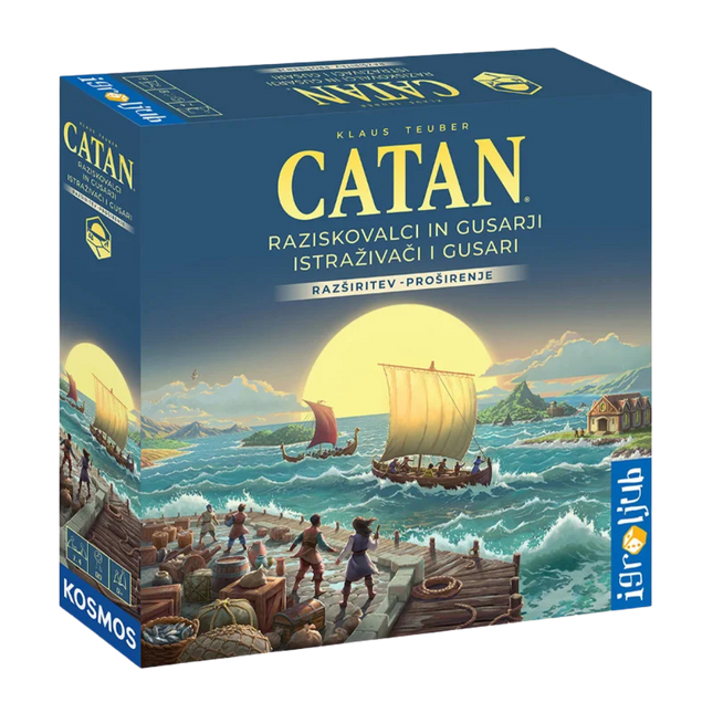 Catan 2025 - Istraživači i gusari (HR) - House of Games -1 