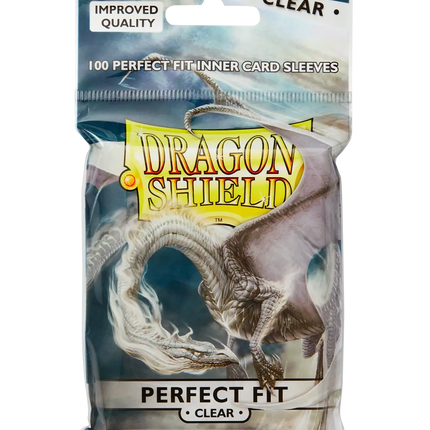 Standard Perfect Fit Clear Transparente (100 pieces) Dragon Shield