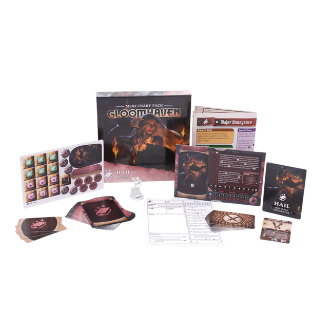 Gloomhaven Mercenary Pack Hail Irritable Enchanter