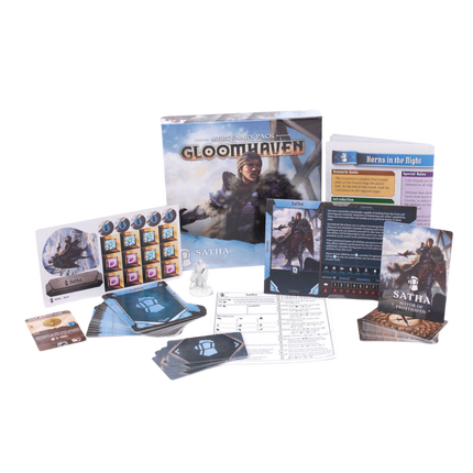 Gloomhaven Mercenary Pack Satha Mayor of Frosthaven