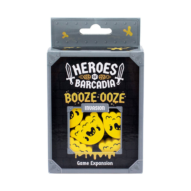 Heroes of Barcadia Booze Ooze Invasion expansion package front