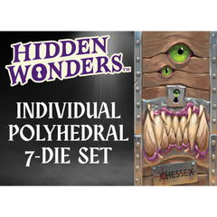 Chessex HIDDEN WONDERS Dice Set (SINGLE MYSTERY BOX) - House of Games -1 